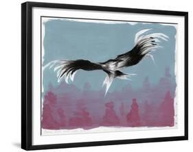 Canyon Eagle, 2014-Nancy Moniz-Framed Giclee Print