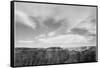 Canyon Edge Low Horizon Clouded Sky "Grand Canyon National Park" Arizona. 1933-1942-Ansel Adams-Framed Stretched Canvas