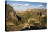 Canyon in Isalo National Park at Sunset, Ihorombe Region, Southwest Madagascar, Africa-Matthew Williams-Ellis-Stretched Canvas