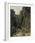 Canyon in Saxon Switzerland , 1820-Johan Christian Clausen Dahl-Framed Giclee Print