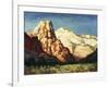 Canyon Landscape-Franz Arthur Bischoff-Framed Giclee Print