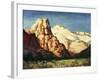 Canyon Landscape-Franz Arthur Bischoff-Framed Giclee Print