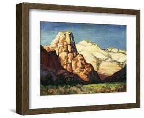 Canyon Landscape-Franz Arthur Bischoff-Framed Giclee Print