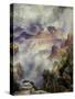 Canyon Mists: Zoroaster Peak, Grand Canyon-Thomas Moran-Stretched Canvas