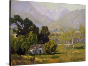 Canyon Near Ojai-Elmer Wachtel-Stretched Canvas