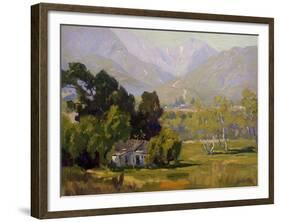 Canyon Near Ojai-Elmer Wachtel-Framed Giclee Print