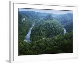 Canyon of the Russel Fork, River Breaks Interstate State Park, Virginia, USA-Charles Gurche-Framed Photographic Print