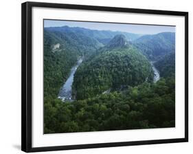 Canyon of the Russel Fork, River Breaks Interstate State Park, Virginia, USA-Charles Gurche-Framed Photographic Print