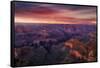 Canyon on Fire-Carlos F. Turienzo-Framed Stretched Canvas