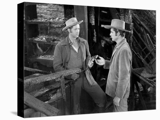 Canyon Passage, Lloyd Bridges, Dana Andrews, 1946-null-Stretched Canvas