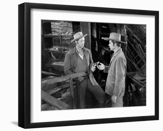 Canyon Passage, Lloyd Bridges, Dana Andrews, 1946-null-Framed Photo