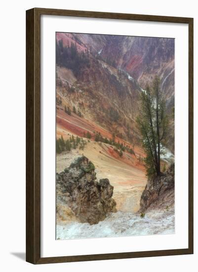 Canyon Portrait, Grand Canyon of the Yellowstone-Vincent James-Framed Photographic Print