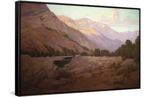 Canyon Solitude-Elmer Wachtel-Framed Stretched Canvas