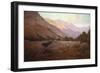 Canyon Solitude-Elmer Wachtel-Framed Art Print