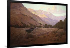 Canyon Solitude-Elmer Wachtel-Framed Art Print