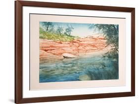 Canyon Stream-Harvey Kidder-Framed Limited Edition