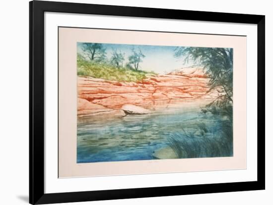 Canyon Stream-Harvey Kidder-Framed Limited Edition