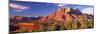 Canyon Surrounded with Forest, Escalante Canyon, Zion National Park, Washington County, Utah, USA-null-Mounted Photographic Print