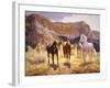 Canyon Trails-Claire Goldrick-Framed Art Print