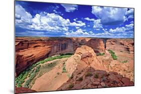 Canyon View, Canyon De Chelly-George Oze-Mounted Photographic Print