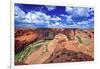 Canyon View, Canyon De Chelly-George Oze-Framed Photographic Print