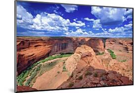 Canyon View, Canyon De Chelly-George Oze-Mounted Photographic Print