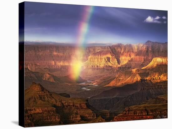 Canyon View IV-David Drost-Stretched Canvas