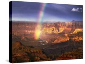 Canyon View IV-David Drost-Stretched Canvas