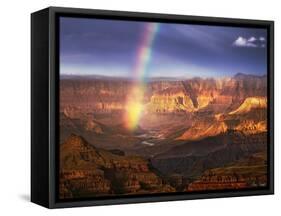 Canyon View IV-David Drost-Framed Stretched Canvas