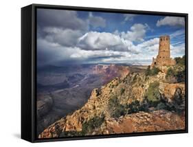 Canyon View VII-David Drost-Framed Stretched Canvas