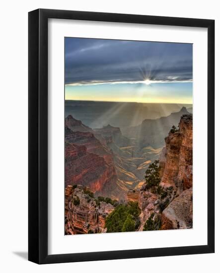 Canyon View XI-David Drost-Framed Photographic Print