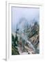 Canyon Within the Fog, Yellowstone National Park, Wyoming-Vincent James-Framed Photographic Print