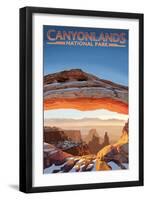 Canyonlands National Park, Utah - Arch-Lantern Press-Framed Art Print