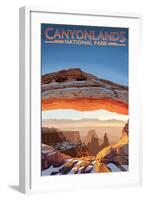 Canyonlands National Park, Utah - Arch-Lantern Press-Framed Art Print