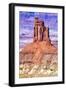 Canyonlands Sentinel-Douglas Taylor-Framed Photographic Print