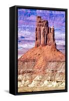 Canyonlands Sentinel-Douglas Taylor-Framed Stretched Canvas