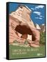 Canyons Of The Ancients National Monument In Colorado-Bureau of Land Management-Framed Stretched Canvas