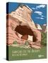 Canyons Of The Ancients National Monument In Colorado-Bureau of Land Management-Stretched Canvas