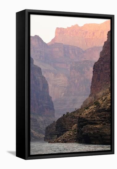 Canyonscape at Sunset, Grand Canyon National Park, Arizona, USA-Matt Freedman-Framed Stretched Canvas