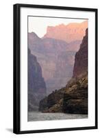 Canyonscape at Sunset, Grand Canyon National Park, Arizona, USA-Matt Freedman-Framed Photographic Print