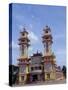Cao Dai Temple, Synthesis of Three Religions, Confucianism, Vietnam, Indochina-Alison Wright-Stretched Canvas