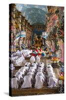 Cao Dai Temple, Tay Ninh, Vietnam, Indochina, Southeast Asia, Asia-Yadid Levy-Stretched Canvas