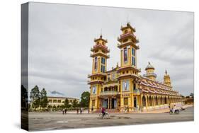 Cao Dai Temple, Tay Ninh, Vietnam, Indochina, Southeast Asia, Asia-Yadid Levy-Stretched Canvas