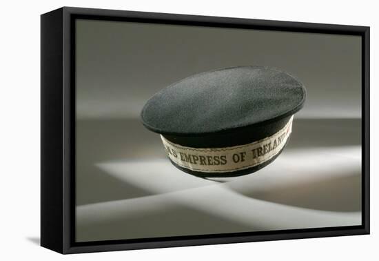 Cap Band from the Cpr Steamer 'Empress of Ireland'-Candido Lopez-Framed Stretched Canvas