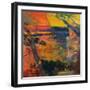 Cap Canaille Sunset-Peter Graham-Framed Premium Giclee Print