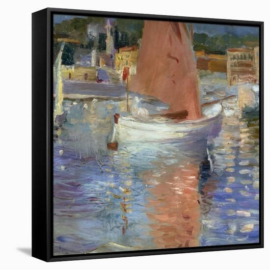 Cap Ferrat-George Leslie Hunter-Framed Stretched Canvas