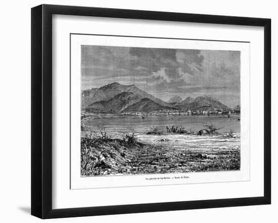 Cap Haitien, Haiti, 19th Century-Charles Barbant-Framed Giclee Print