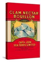 Cap'N John Brand Clam Nectar Bouillon-null-Stretched Canvas