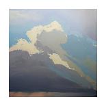 Winter Afternoon White Rock No. 2-Cap Pannell-Framed Stretched Canvas