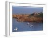 Cap Roux on the Corniche D'Esterel, Near Cannes on the Cote D'Azur, Provence, France-David Hughes-Framed Photographic Print